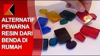 Pewarna Resin Alternatif yang Mudah didapat di Sekitar Rumah.