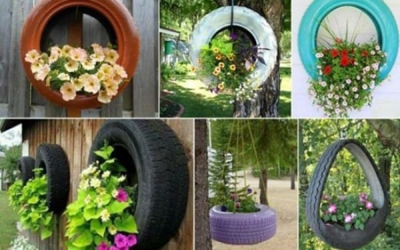 12 Produk Kerajinan Tangan Hasil Kreatifitas dengan Memanfaatkan Ban Bekas